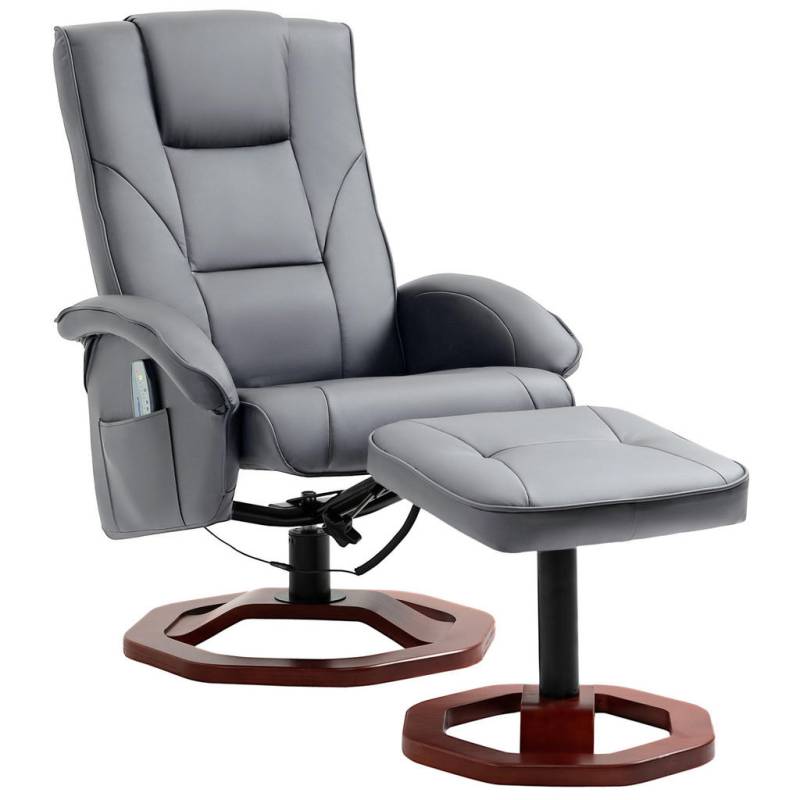 HOMCOM MASSAGESESSEL Dunkelgrau