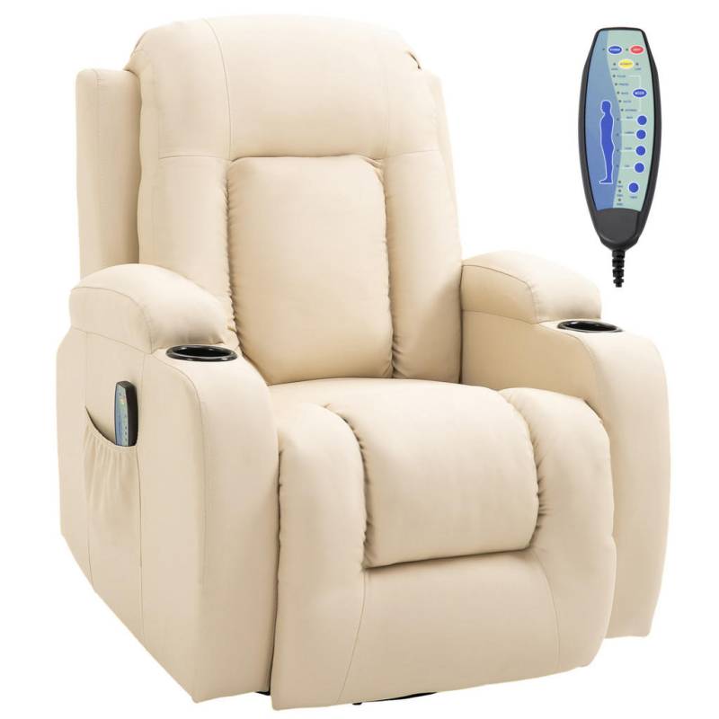 HOMCOM MASSAGESESSEL Weiß