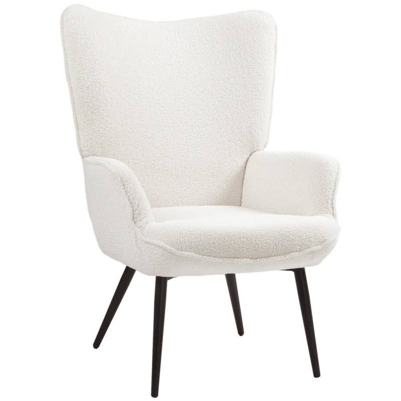 HOMCOM OHRENSESSEL, Creme