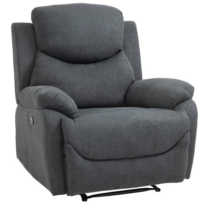 HOMCOM RELAXSESSEL, Dunkelgrau