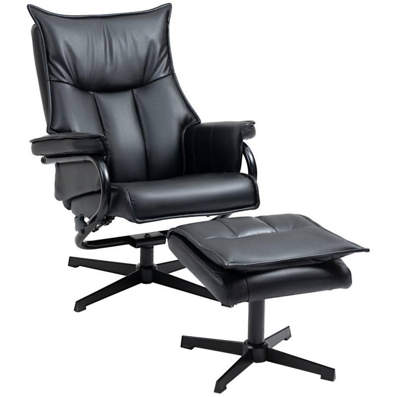HOMCOM RELAXSESSEL, Schwarz