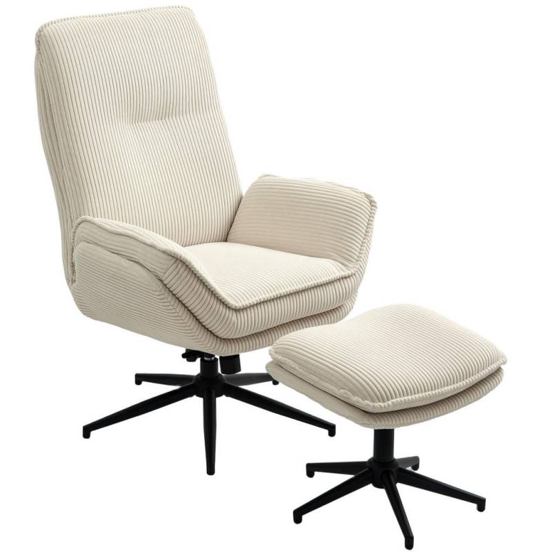 HOMCOM RELAXSESSEL Beige