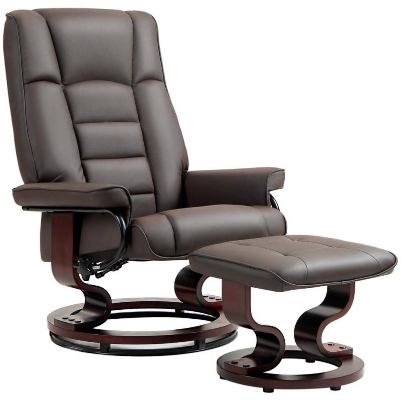 HOMCOM RELAXSESSEL Braun