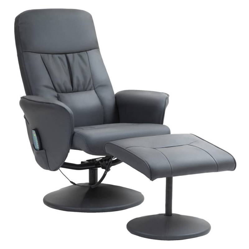 HOMCOM RELAXSESSEL Dunkelgrau