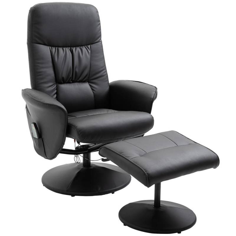HOMCOM RELAXSESSEL Schwarz