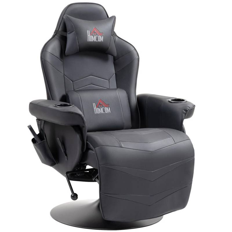 HOMCOM RELAXSESSEL Schwarz