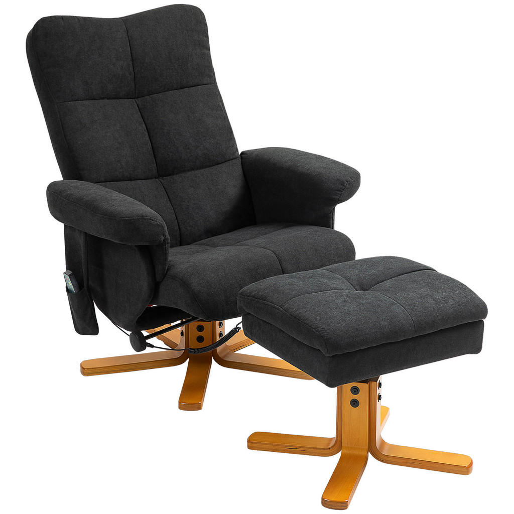 HOMCOM RELAXSESSEL Schwarz HOMCOM RELAXSESSEL Schwarz