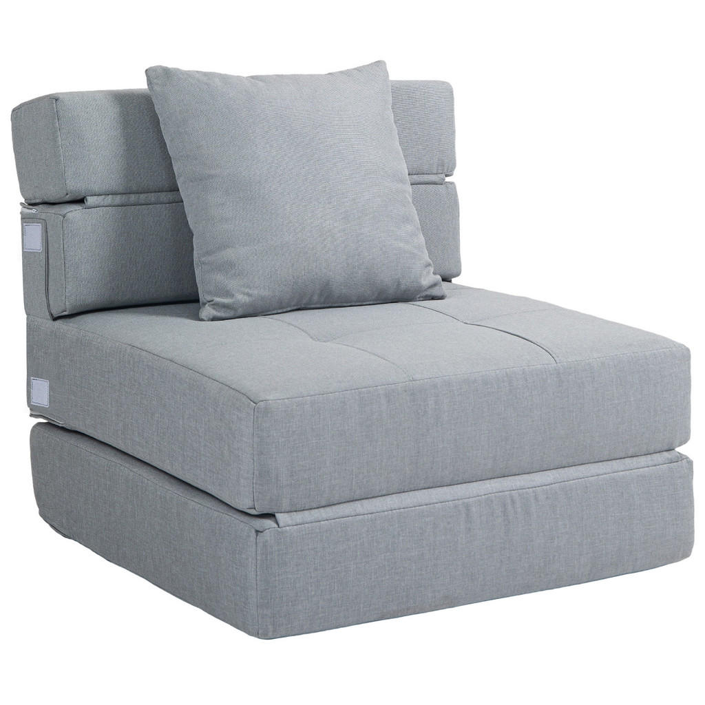 HOMCOM SCHLAFSESSEL, Hellgrau HOMCOM SCHLAFSESSEL, Hellgrau