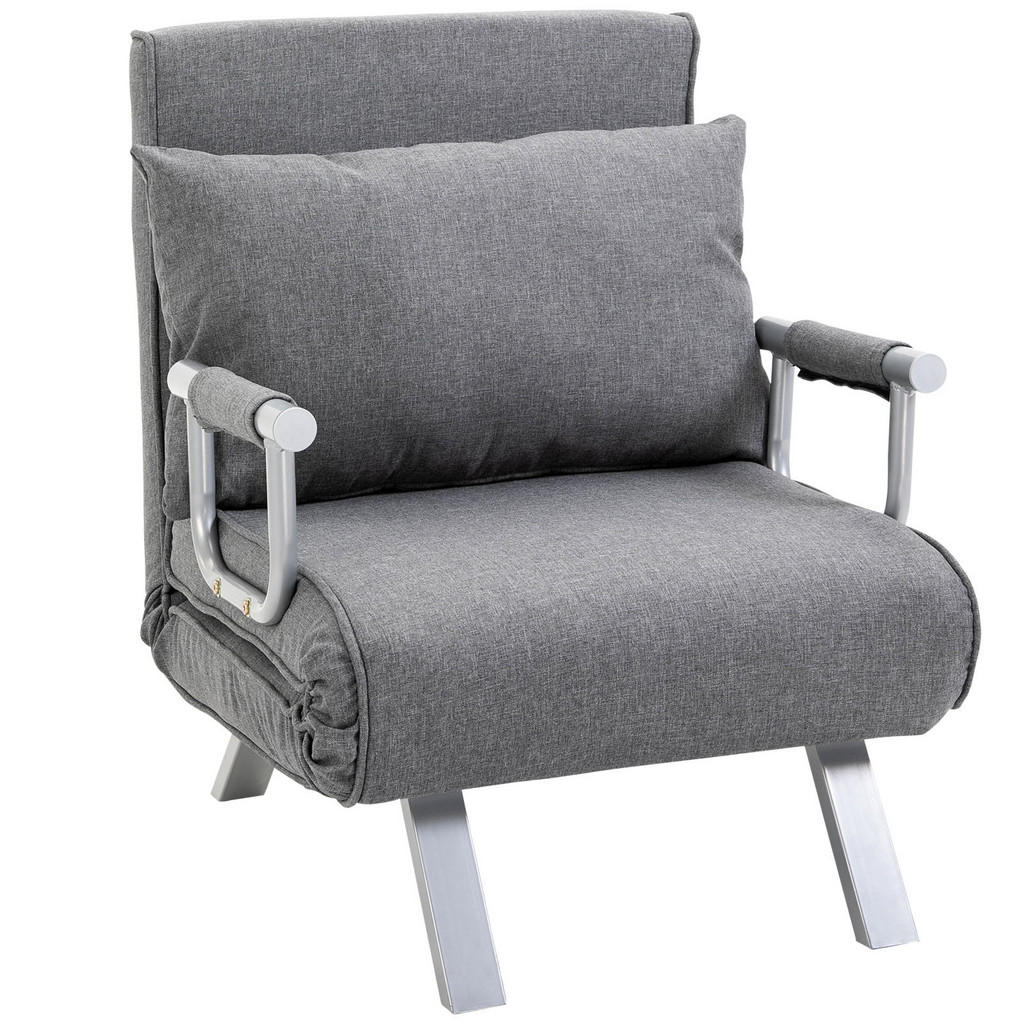 HOMCOM SCHLAFSESSEL, Hellgrau HOMCOM SCHLAFSESSEL, Hellgrau