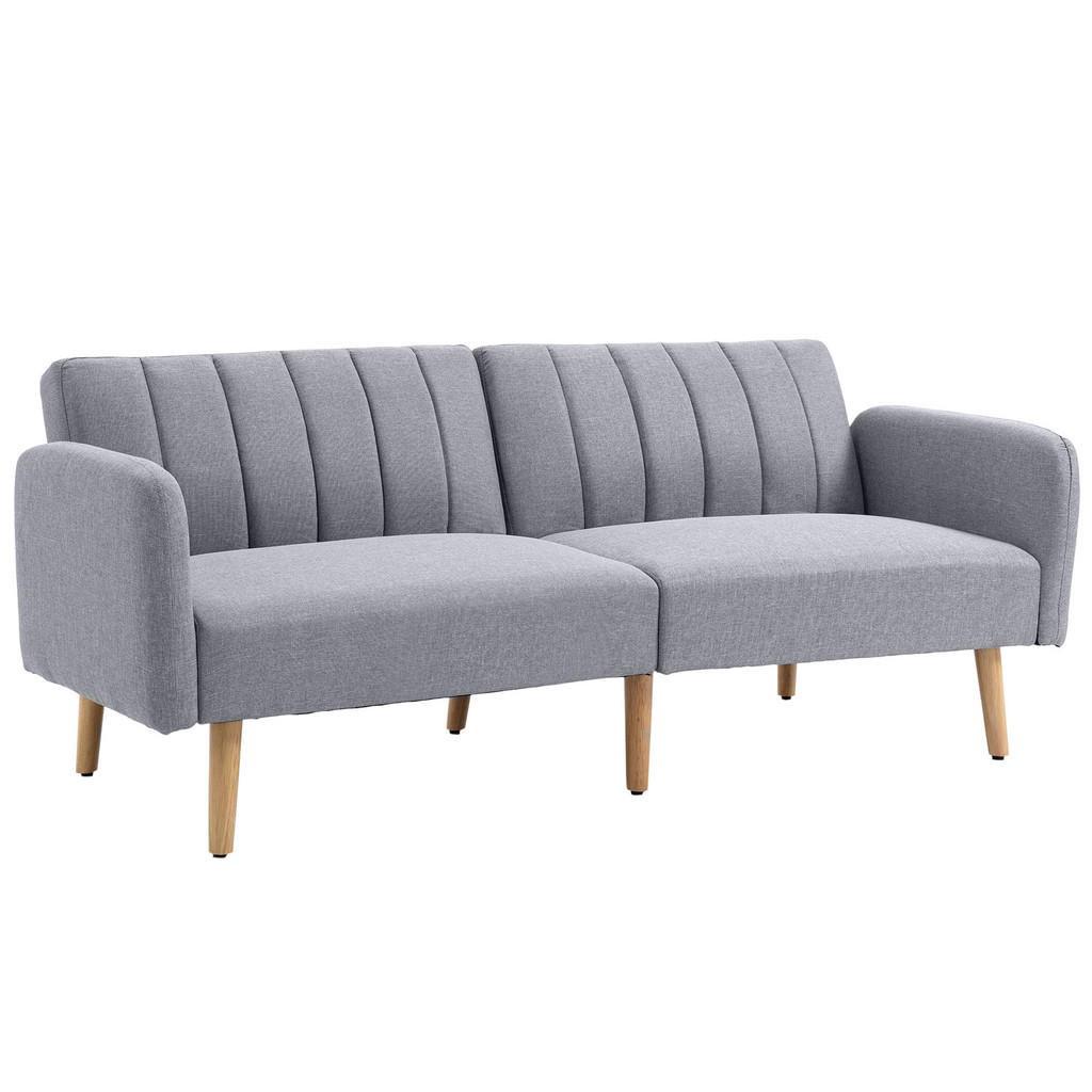 HOMCOM SCHLAFSOFA Grau HOMCOM SCHLAFSOFA Grau