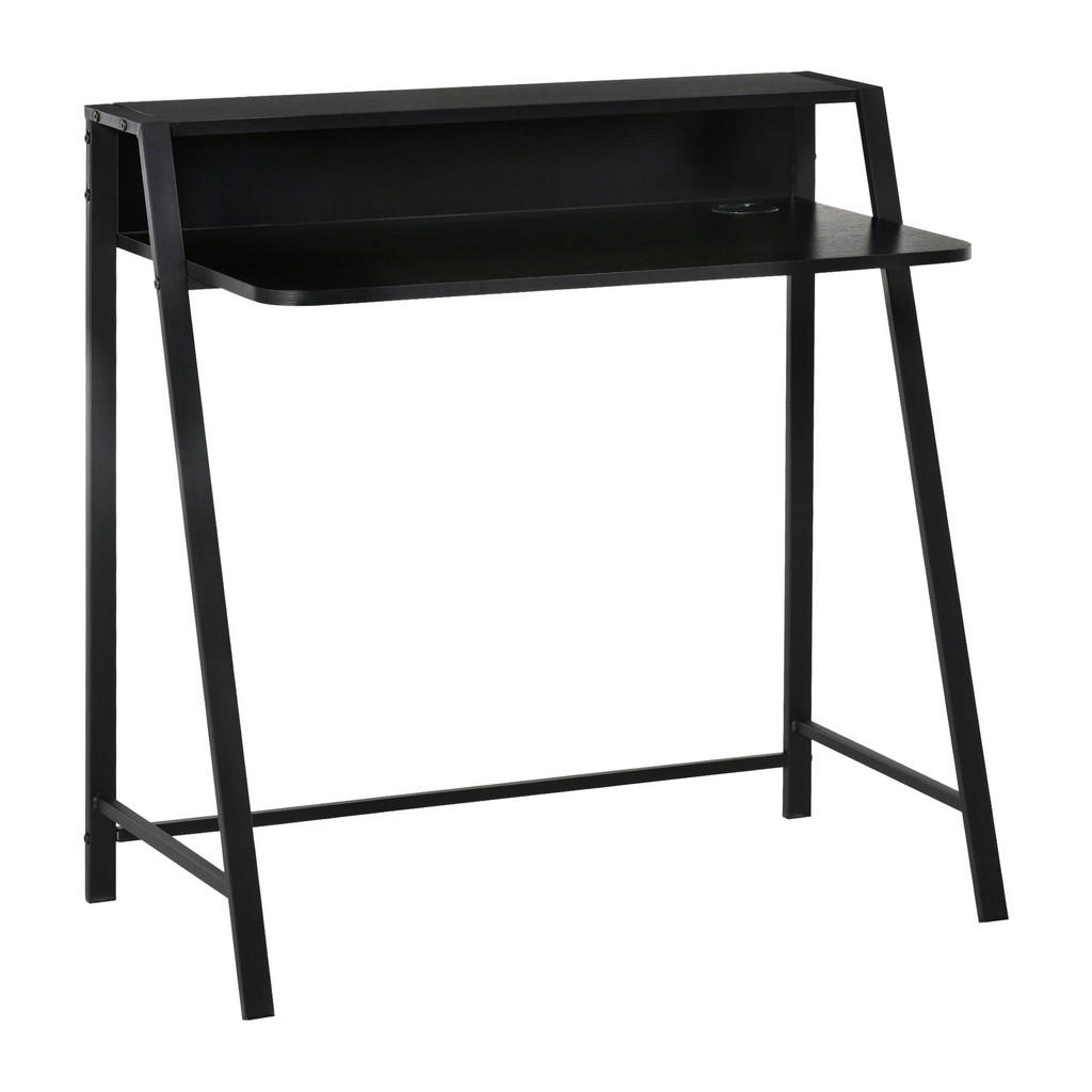 HOMCOM SCHREIBTISCH, Schwarz HOMCOM SCHREIBTISCH, Schwarz