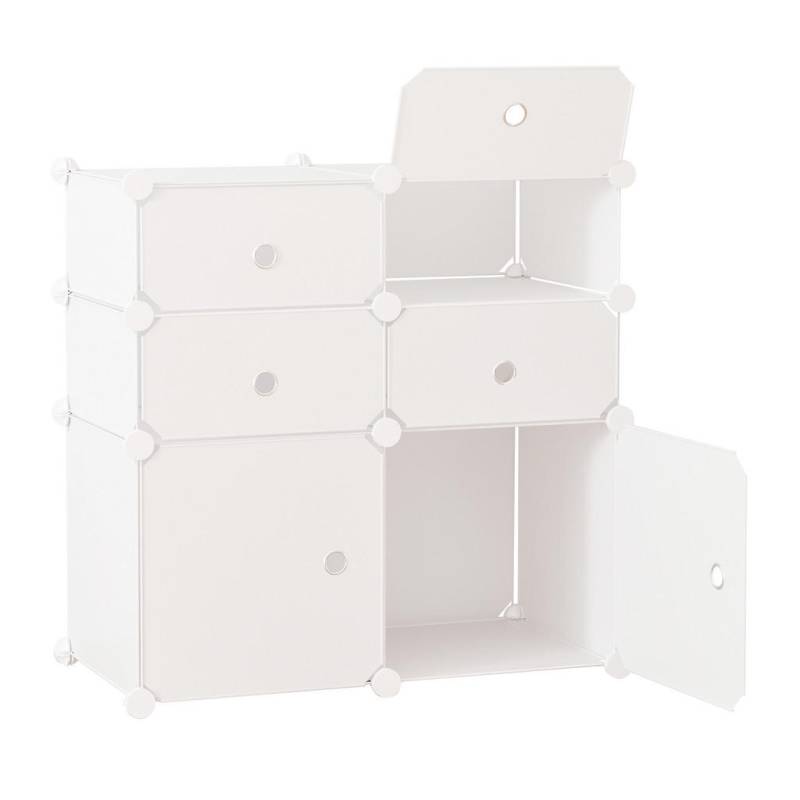 HOMCOM SCHUHSCHRANK, Weiß