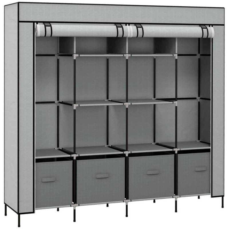 HOMCOM STOFFSCHRANK Dunkelgrau HOMCOM STOFFSCHRANK Dunkelgrau