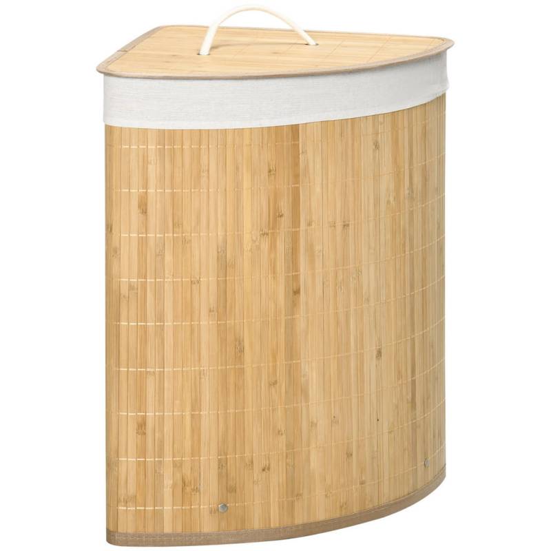HOMCOM WÄSCHEKORB Natur