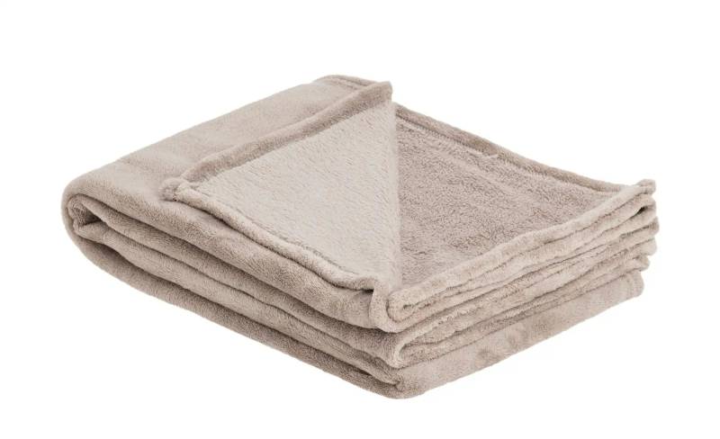 como Coralfleecedecke  Emely ¦ grau ¦ Synthetik ¦ Maße (cm): B: 150 Heimtextilien > Kuscheldecken - Möbel Kraft