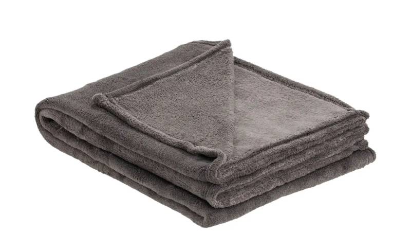 como Coralfleecedecke  Emely ¦ grau ¦ Synthetik ¦ Maße (cm): B: 130 Heimtextilien > Kuscheldecken - Möbel Kraft