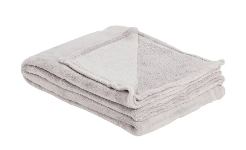 como Coralfleecedecke  Emely ¦ grau ¦ Synthetik ¦ Maße (cm): B: 150 Dekokissen & Decken > Kuscheldecken & Wohndecken - Höffner