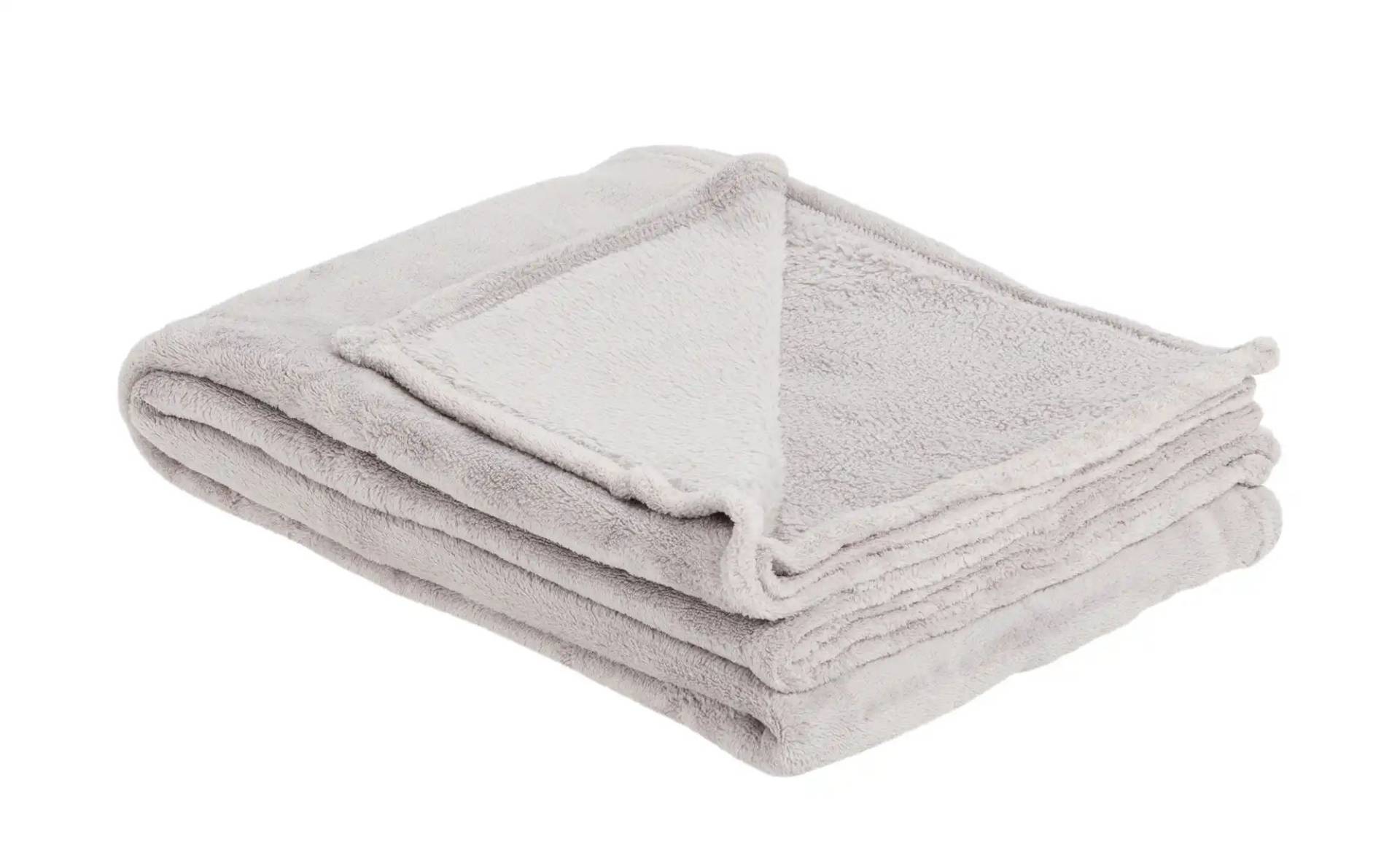 como Coralfleecedecke  Emely ¦ grau ¦ Synthetik ¦ Maße (cm): B: 150 Heimtextilien > Kuscheldecken - Möbel Kraft