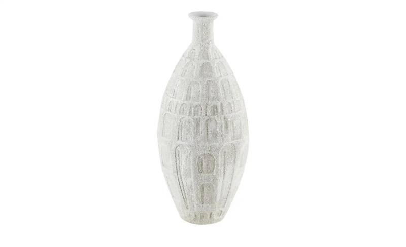 HOME STORY Deko Vase   ¦ weiß ¦ Polyresin (Kunstharz) ¦ Maße (cm): B: 27,5 H: 63 Dekoration > Vasen - Möbel Kraft