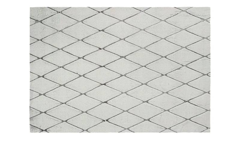 como Kurzflorteppich  Cross Soft ¦ grau ¦ Synthetische Fasern ¦ Maße (cm): B: 140 Teppiche > Einfarbige Teppiche - Höffner