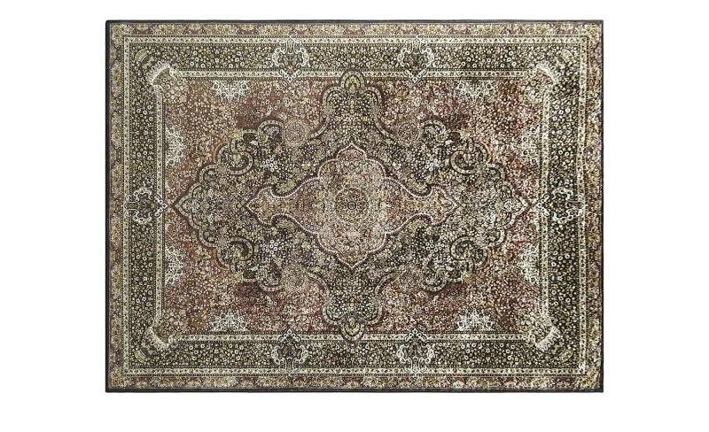 como Kurzflorteppich  Flat Beauty Oriental ¦ schwarz ¦ Synthetische Fasern ¦ Maße (cm): B: 120 Teppiche > Kurzflorteppiche - Höffner
