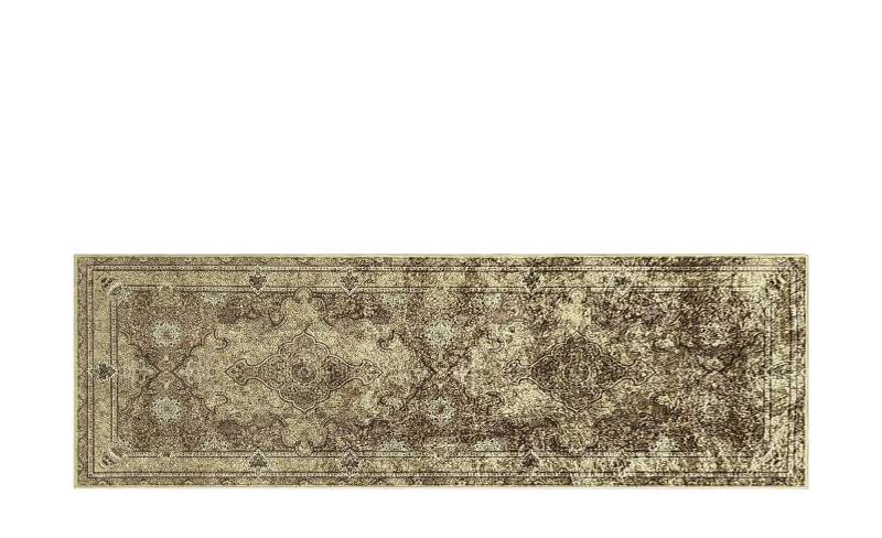como Kurzflorteppich  Flat Beauty Oriental ¦ gold ¦ Synthetische Fasern ¦ Maße (cm): B: 80 Teppiche > Kurzflorteppiche - Höffner