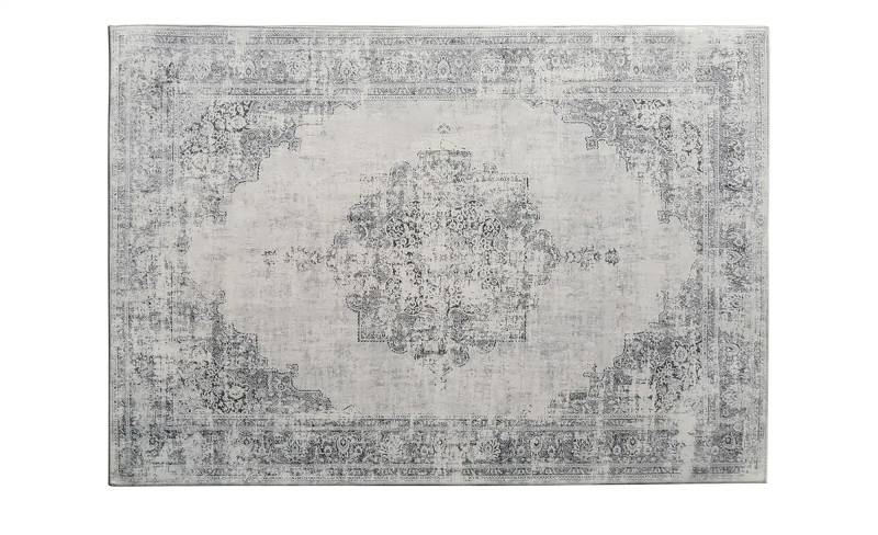 como Kurzflorteppich  Flat Beauty ¦ grau ¦ Synthetische Fasern ¦ Maße (cm): B: 140 H: 0,3 Teppiche > Vintage Teppiche - Höffner