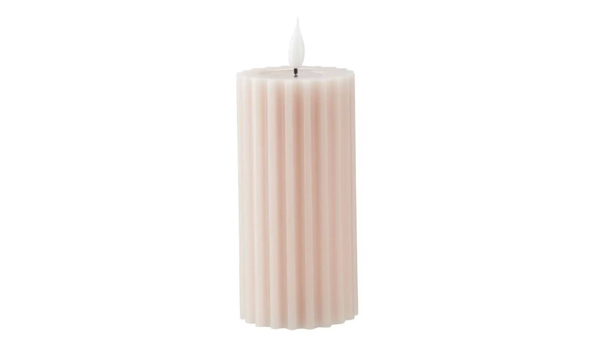 HOME STORY LED Kerze   ¦ rosa/pink ¦ Paraffin,Kunststoff ¦ Maße (cm): H: 18  Ø: 7.5 Dekoration > Kerzen & Kerzenständer > Kerzen & Teelichter - Möbel Kraft