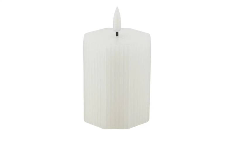HOME STORY LED Kerze   ¦ weiß ¦ Wachs,Kunststoff ¦ Maße (cm): H: 11  Ø: 6.0 Dekoration > Kerzen & Kerzenständer > Kerzen & Teelichter - Möbel Kraft