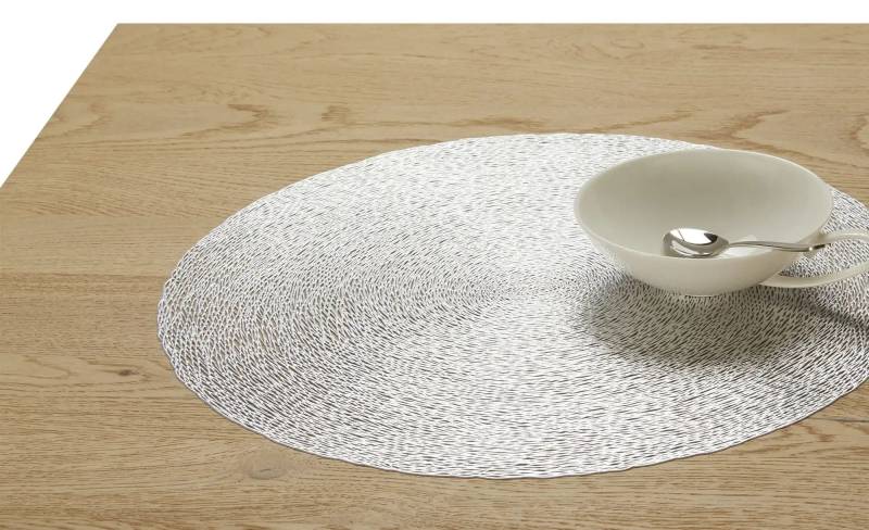 Platzset   ¦ silber ¦ Kunststoff Ø: 38.0 Heimtextilien > Tischwäsche > Platzsets - Möbel Kraft