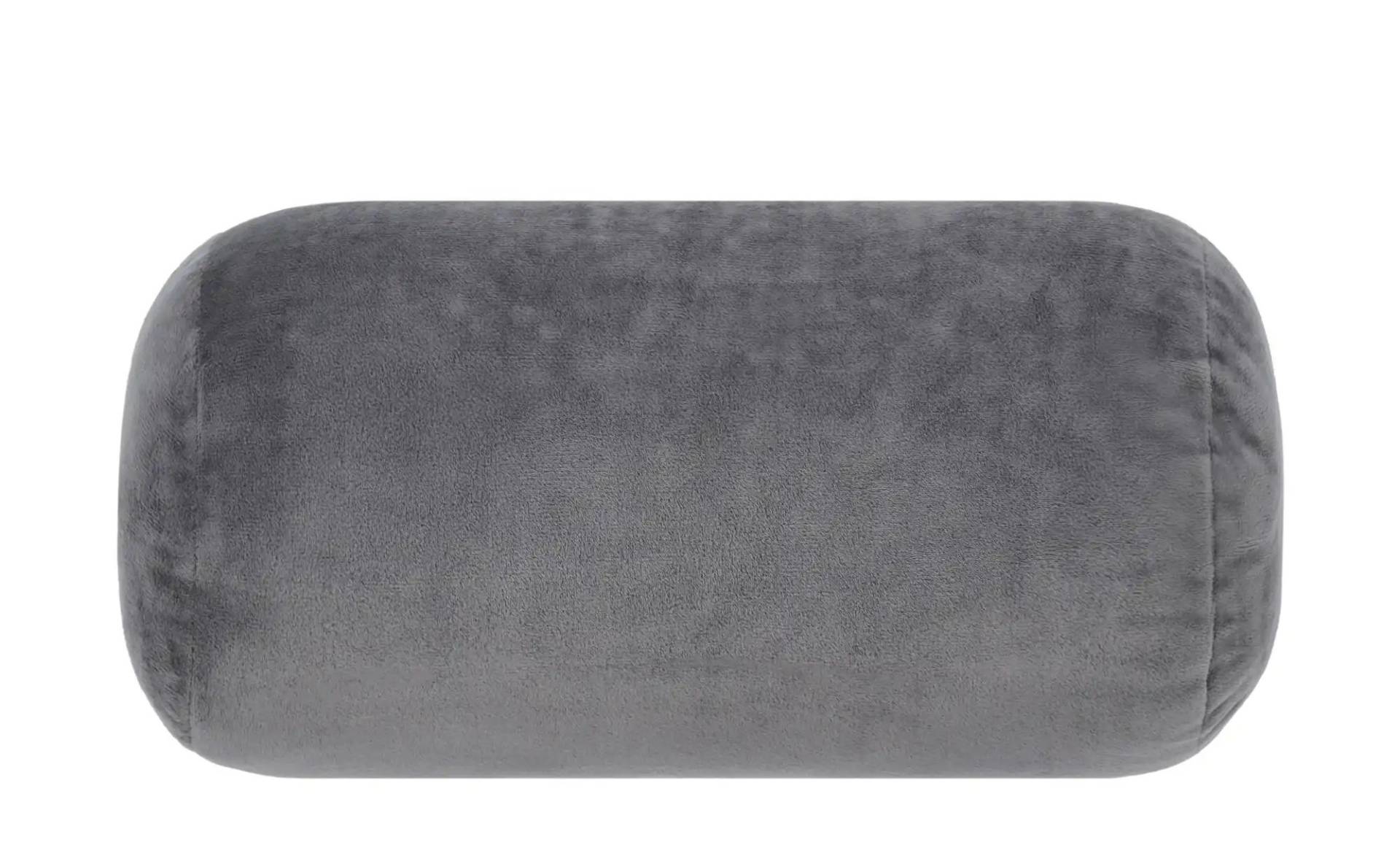 como Plüschrolle   ¦ grau ¦ Maße (cm): B: 18 Heimtextilien > Kissen > Dekokissen - Möbel Kraft