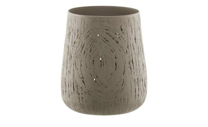 HOME STORY Teelichthalter   ¦ grau ¦ Eisen ¦ Maße (cm): H: 13,5  Ø: 11.5 Accessoires > Kerzen & Kerzenständer > Teelichthalter - Höffner