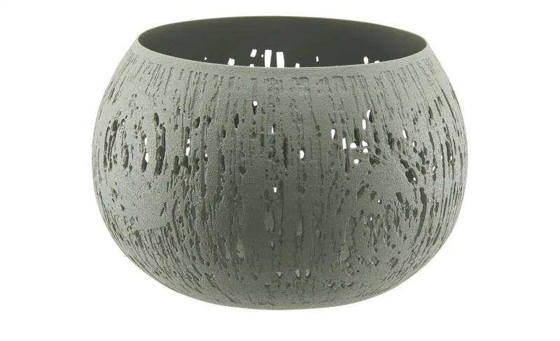 HOME STORY Teelichthalter   ¦ grau ¦ Eisen ¦ Maße (cm): H: 7  Ø: 10 Accessoires > Kerzen & Kerzenständer > Teelichthalter - Höffner