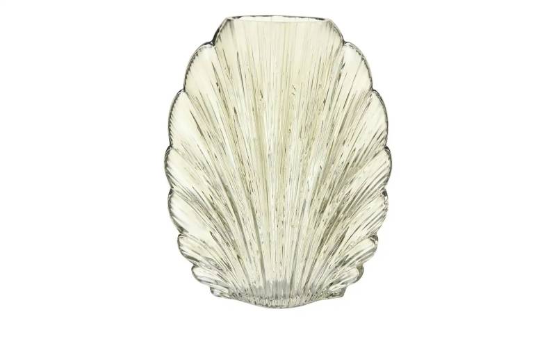 HOME STORY Vase Muschel   ¦ braun ¦ Glas ¦ Maße (cm): B: 10 H: 24,7 Accessoires > Vasen - Höffner