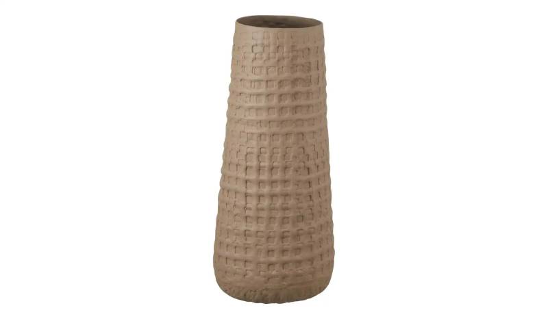 HOME STORY Vase   ¦ braun ¦ Aluminium ¦ Maße (cm): H: 34  Ø: 15 Accessoires > Vasen - Höffner