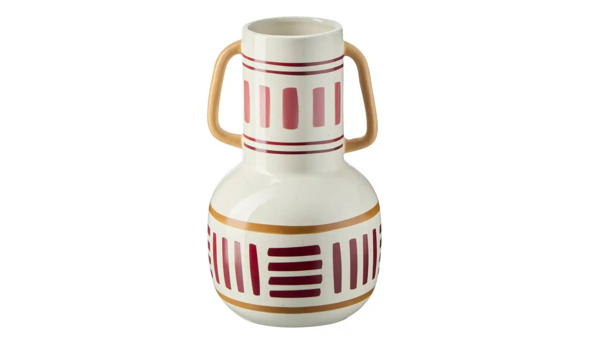 HOME STORY Vase   ¦ braun ¦ Dolomite ¦ Maße (cm): H: 26,2  Ø: 15.2 Dekoration > Vasen - Möbel Kraft