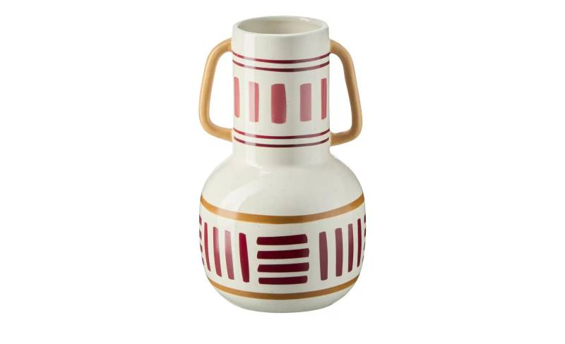 HOME STORY Vase   ¦ braun ¦ Dolomite ¦ Maße (cm): H: 26,2  Ø: 15.2 Dekoration > Vasen - Möbel Kraft