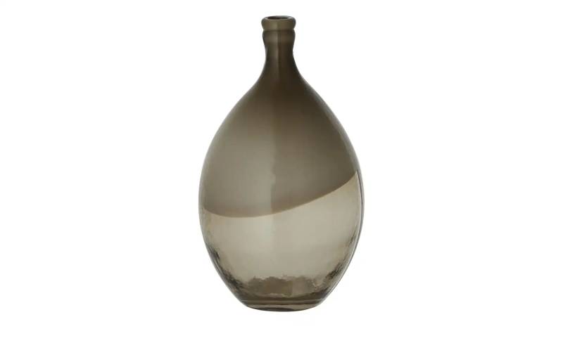 HOME STORY Vase   ¦ braun ¦ Glas ¦ Maße (cm): H: 33  Ø: 19 Accessoires > Vasen - Höffner