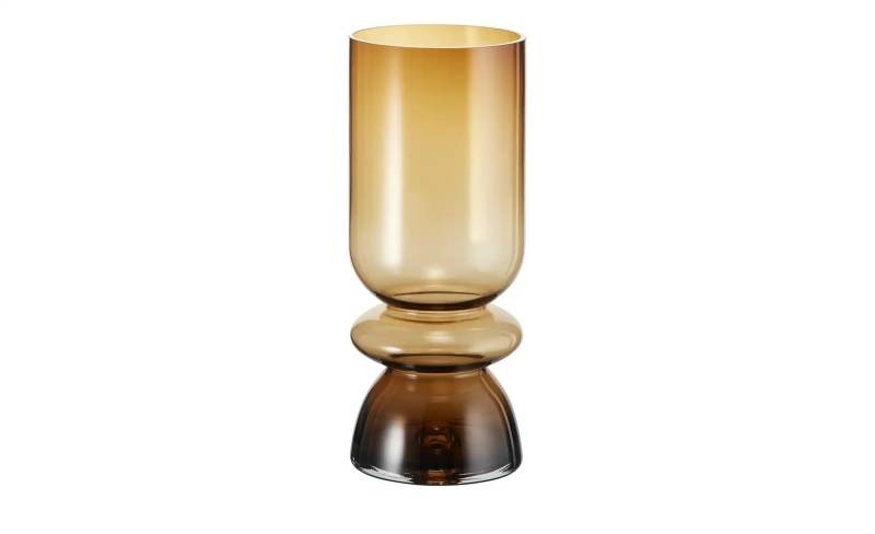 HOME STORY Vase   ¦ braun ¦ Glas ¦ Maße (cm): H: 36  Ø: 14.5 Dekoration > Vasen - Möbel Kraft