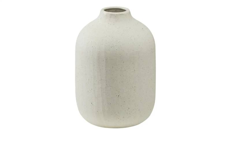 HOME STORY Vase   ¦ creme ¦ Steingut ¦ Maße (cm): H: 20  Ø: 14.3 Accessoires > Vasen - Höffner