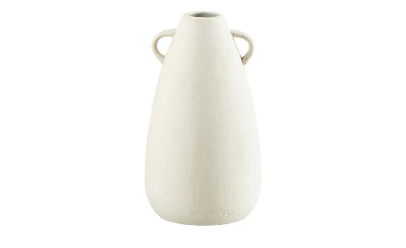 HOME STORY Vase   ¦ creme ¦ Steinzeug ¦ Maße (cm): H: 18,42  Ø: 10.8 Accessoires > Vasen - Höffner