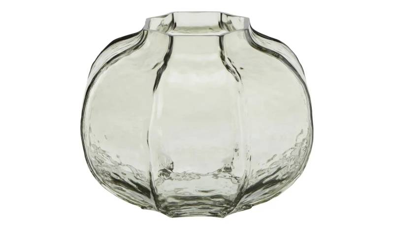 HOME STORY Vase   ¦ grau ¦ Glas ¦ Maße (cm): H: 18  Ø: 23 Accessoires > Vasen - Höffner