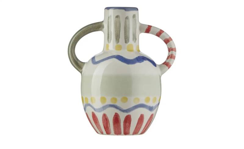 HOME STORY Vase   ¦ mehrfarbig ¦ Steingut ¦ Maße (cm): B: 9,5 H: 15 Accessoires > Vasen - Höffner