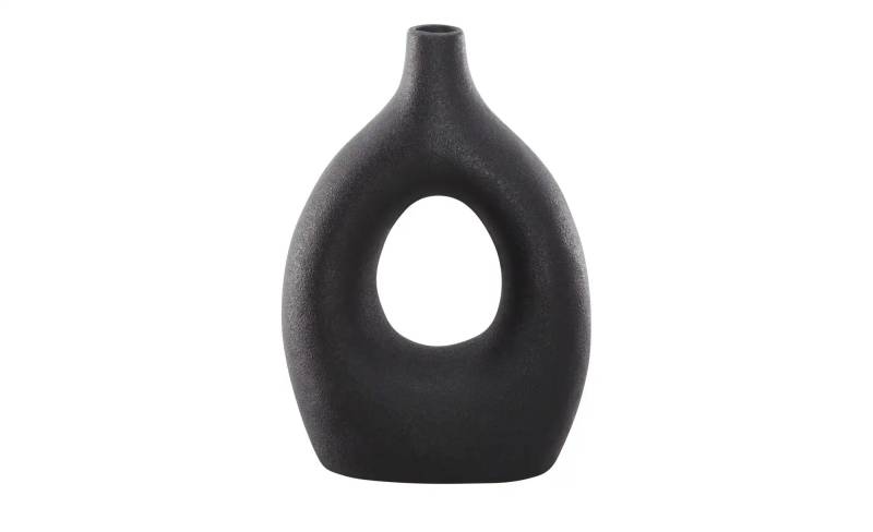 HOME STORY Vase   ¦ schwarz ¦ Porzellan ¦ Maße (cm): B: 7 H: 19,7 Accessoires > Vasen - Höffner