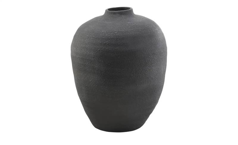 HOME STORY Vase   ¦ schwarz ¦ Terracotta ¦ Maße (cm): H: 36,5  Ø: 29.0 Dekoration > Vasen - Möbel Kraft