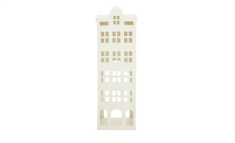 HOME STORY Windlicht Haus   ¦ creme ¦ Aluminium ¦ Maße (cm): B: 24 H: 70 T: 19.0 Weihnachten - Höffner