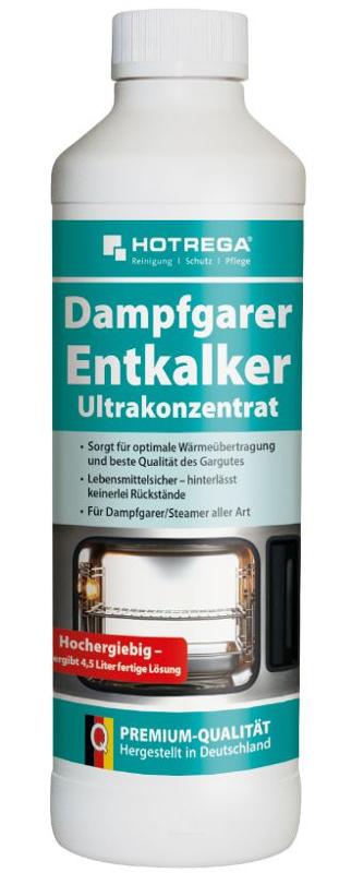 HOTREGA Dampfgarer Entkalker Ultrakonzentrat 500 ml - H230035 von HOTREGA