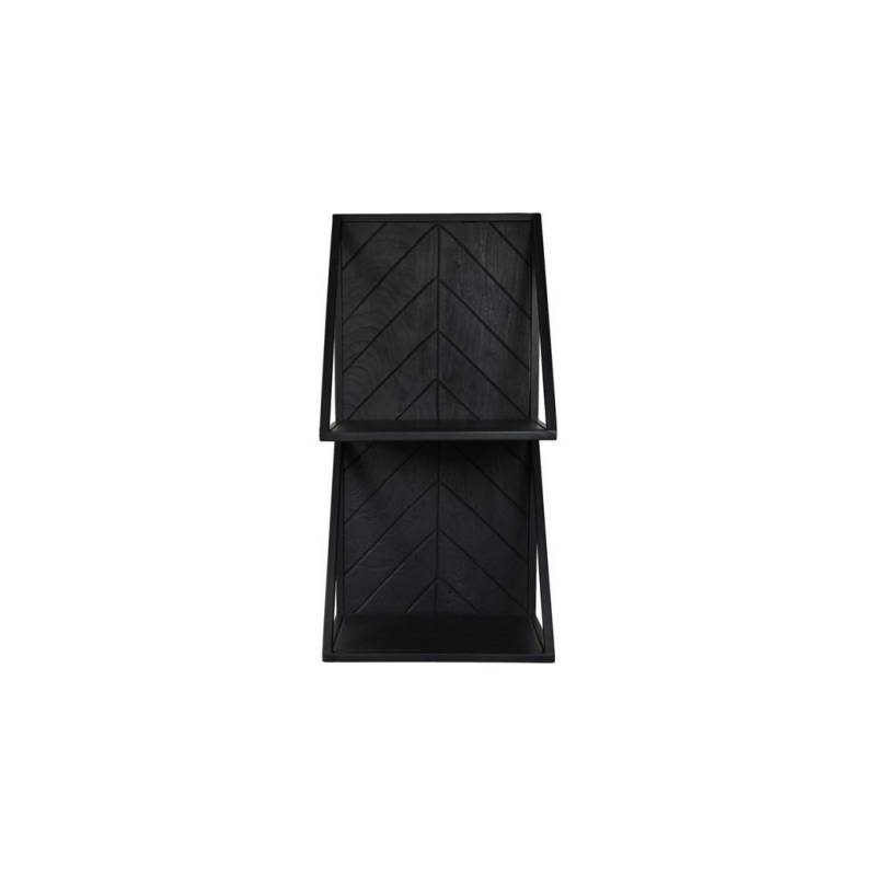HSM Collection WANDREGAL-30X20X60-SCHWARZ-MANGO/METALL Schwarz