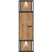 Hängeelement 45cm MANHATTAN von Wohn-Concept Haveleiche Cognac / Metallgestell graphit