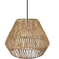 Hängelampe Boho Ø 40 cm Korb Schirm Natur Modern E27 Hängelampe Boho Ø 40 cm Korb Schirm Natur Modern E27 von Newgarden